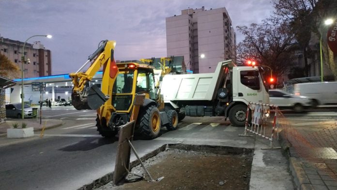 Cortes programados de calles