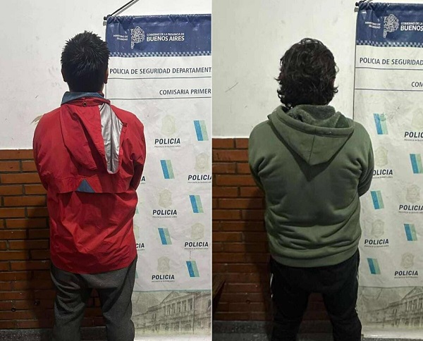 Dos hombres quedaron detenidos por un intento de robo con un arma blanca