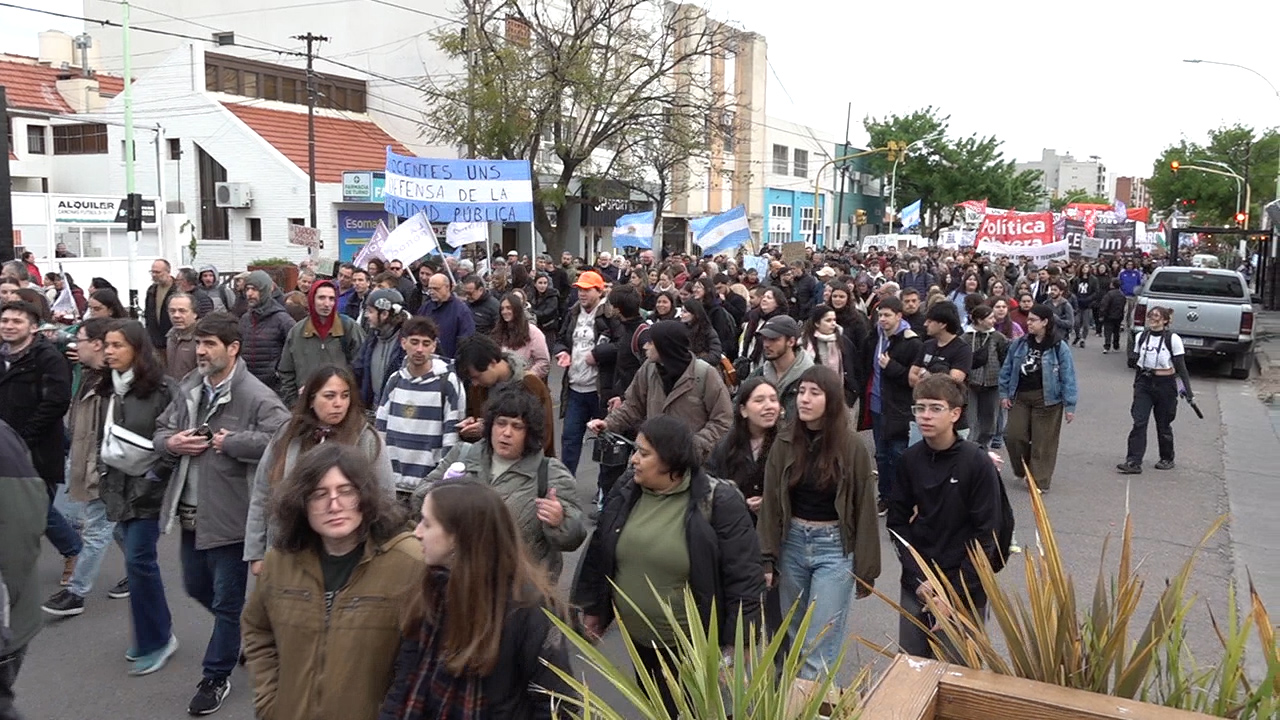Marcha Federal Universitaria: reclaman más presupuesto y el cumplimiento de la ley